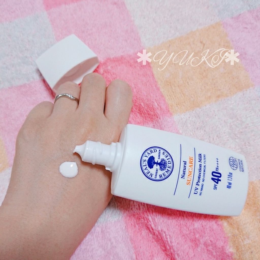ナチュラル UV プロテクション ミルク/ニールズヤード レメディーズ/日焼け止めミルクを使ったクチコミ(2枚目)