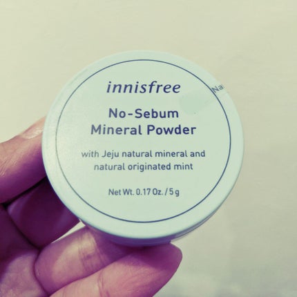 ノーセバム ミネラルパウダー/innisfree/ルースパウダーを使ったクチコミ(1枚目)