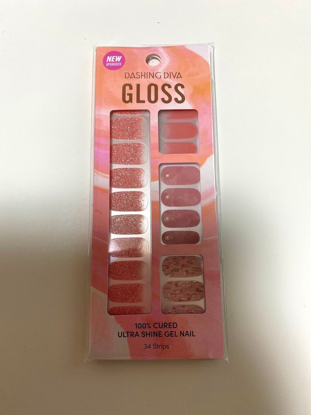 ダッシングディバグロスジェルネイルストリップ/DASHINGDIVA MAGICPRESS/ネイルシールを使ったクチコミ(4枚目)