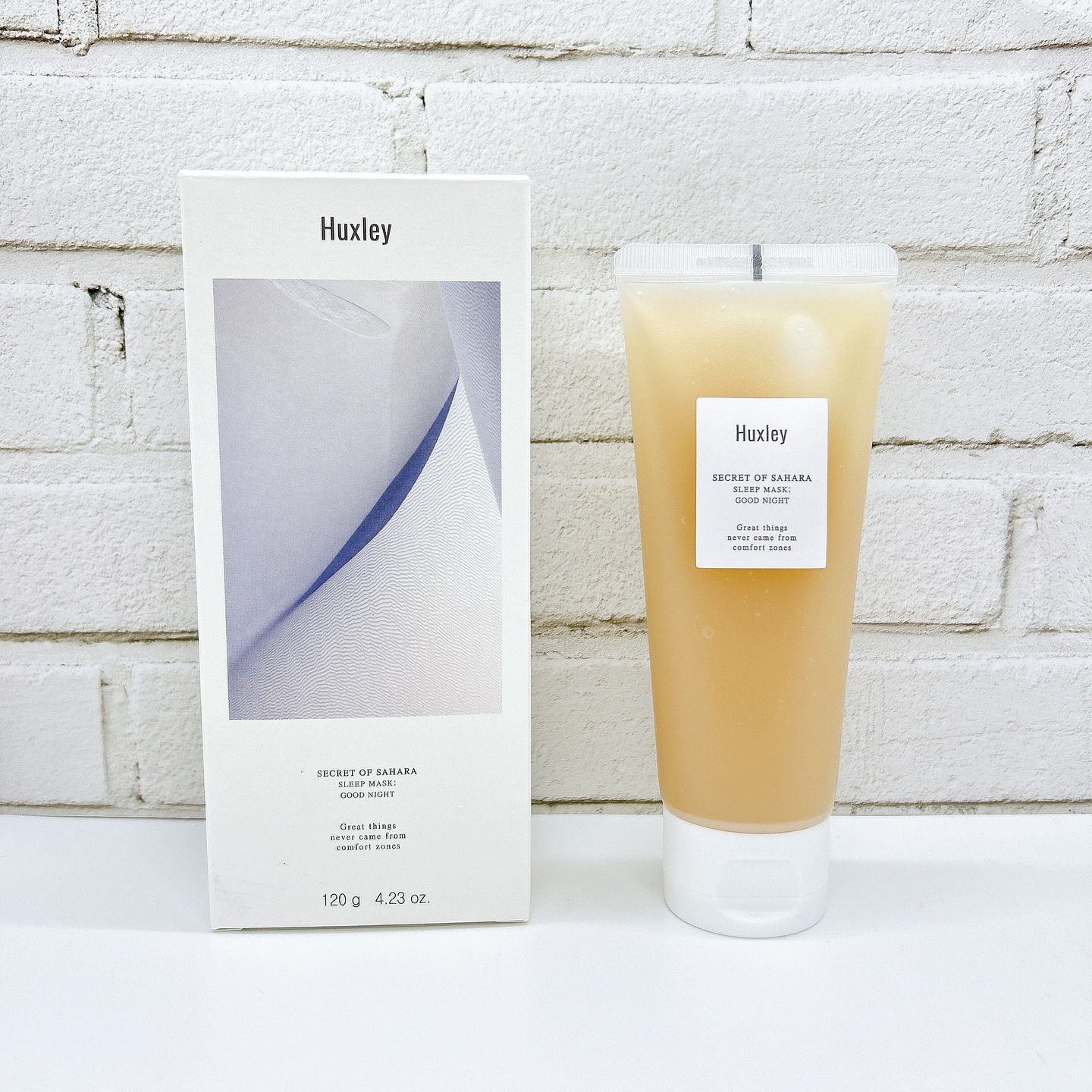 スリープマスク；グッドナイト/Huxley/洗い流すパック・マスクを使ったクチコミ（1枚目）