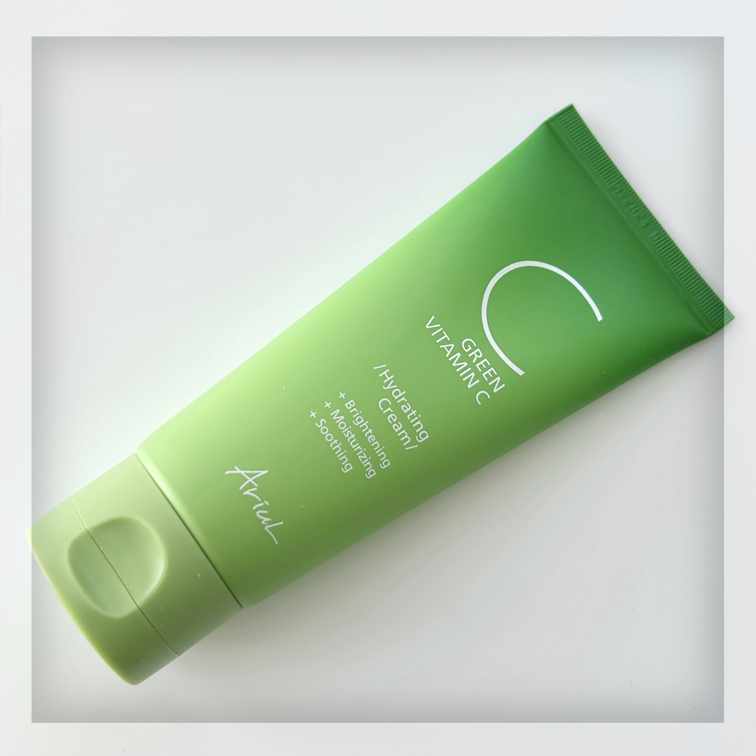 アリウル グリーンビタミンC ハイドレーティングクリーム/Ariul/フェイスクリームを使ったクチコミ（2枚目）