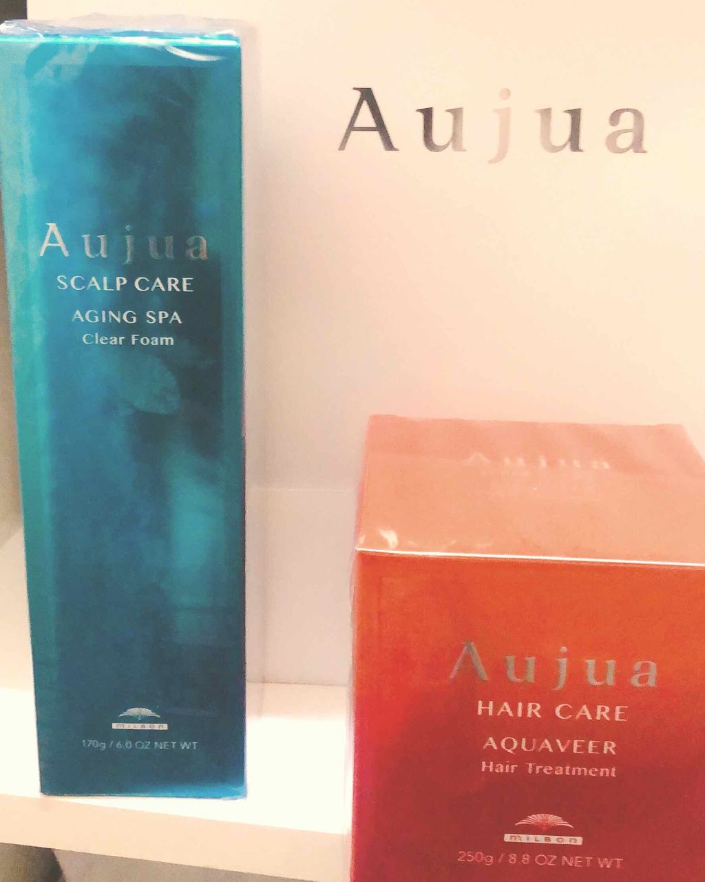 エイジングスパ クリアフォーム/オージュア/サロンシャンプーを使ったクチコミ（2枚目）