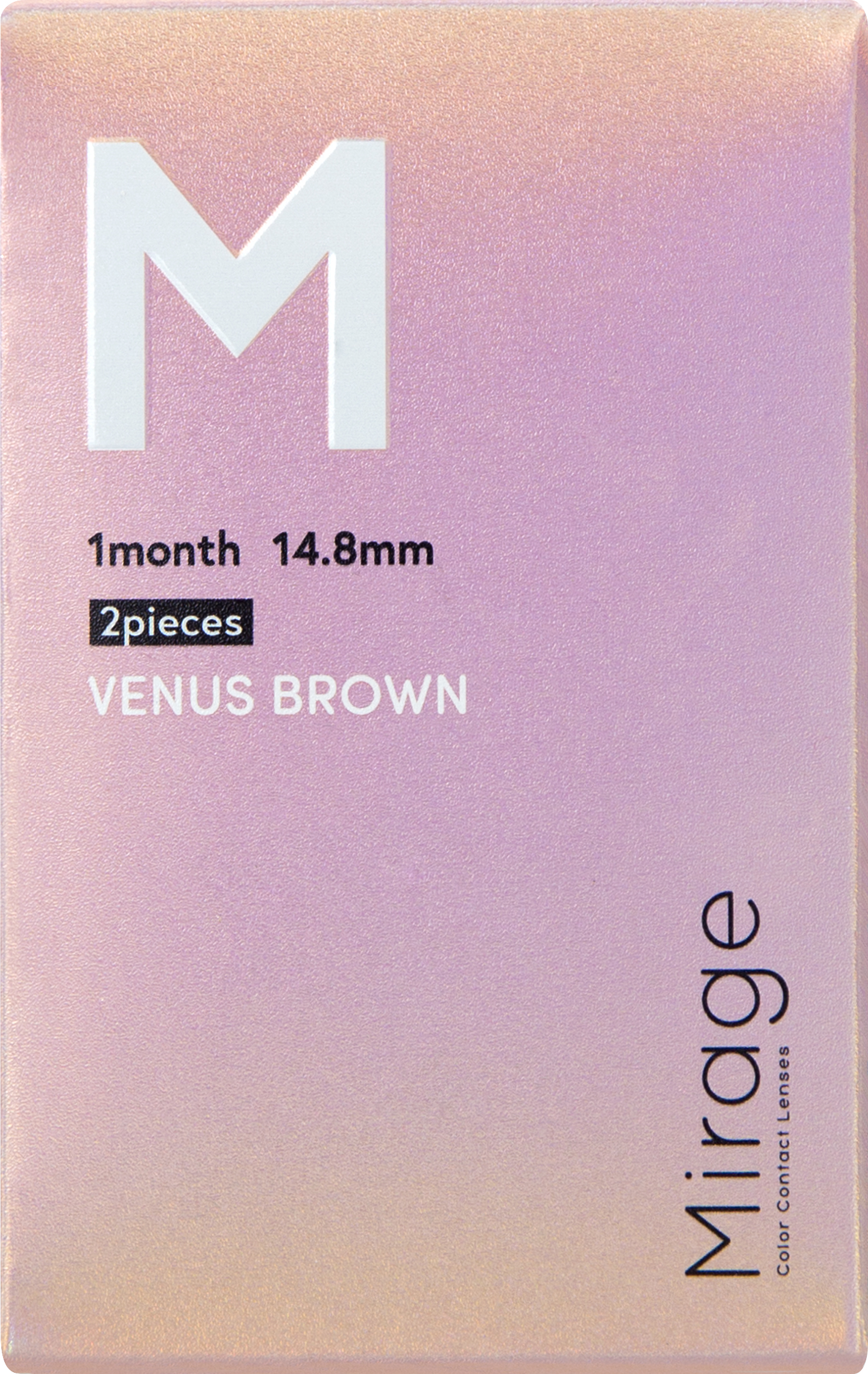 Mirage 1month ヴィーナスブラウン 14.8