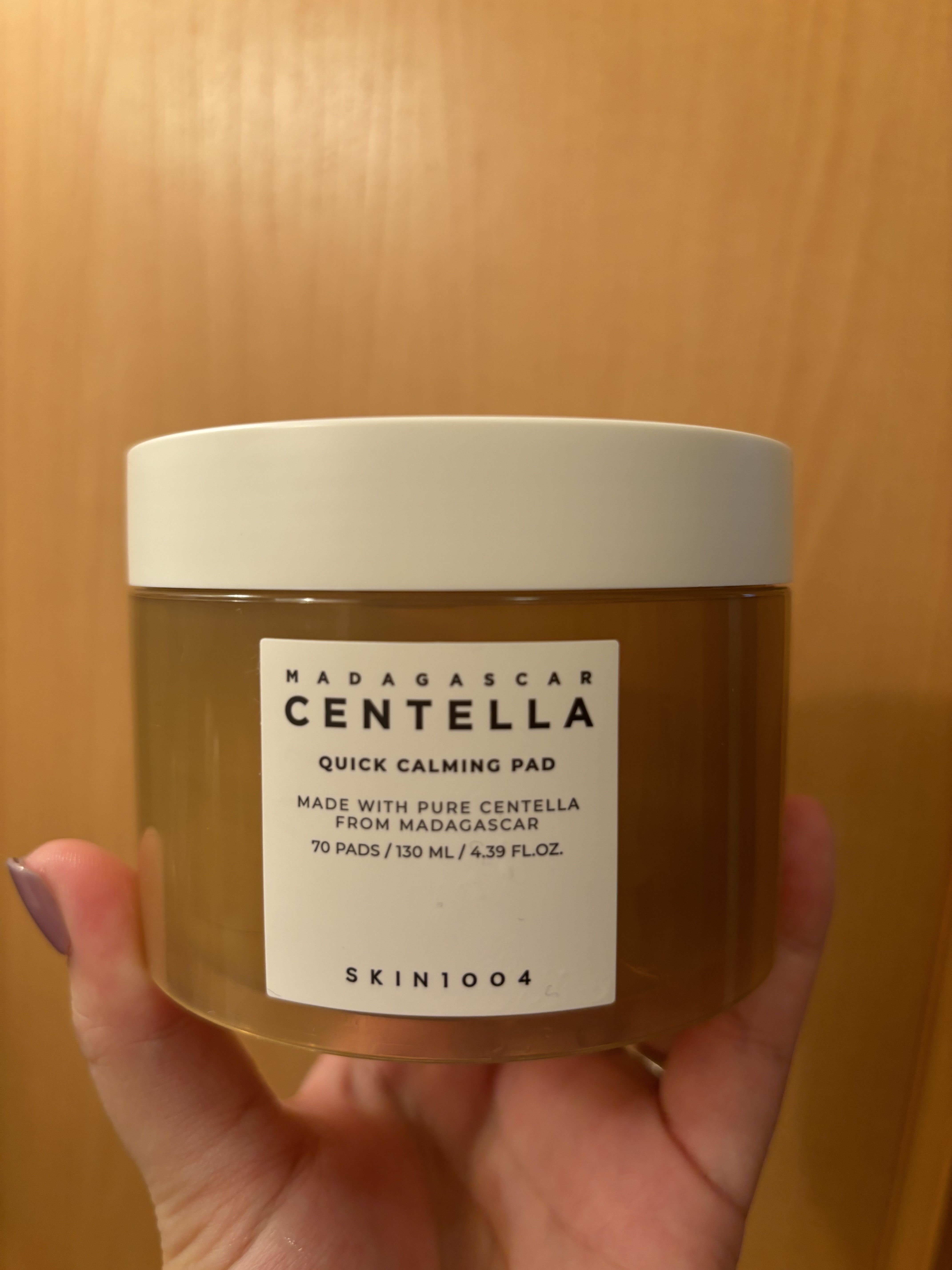 センテラ クイックカーミングパッド/SKIN1004/トナーパッドを使ったクチコミ（1枚目）