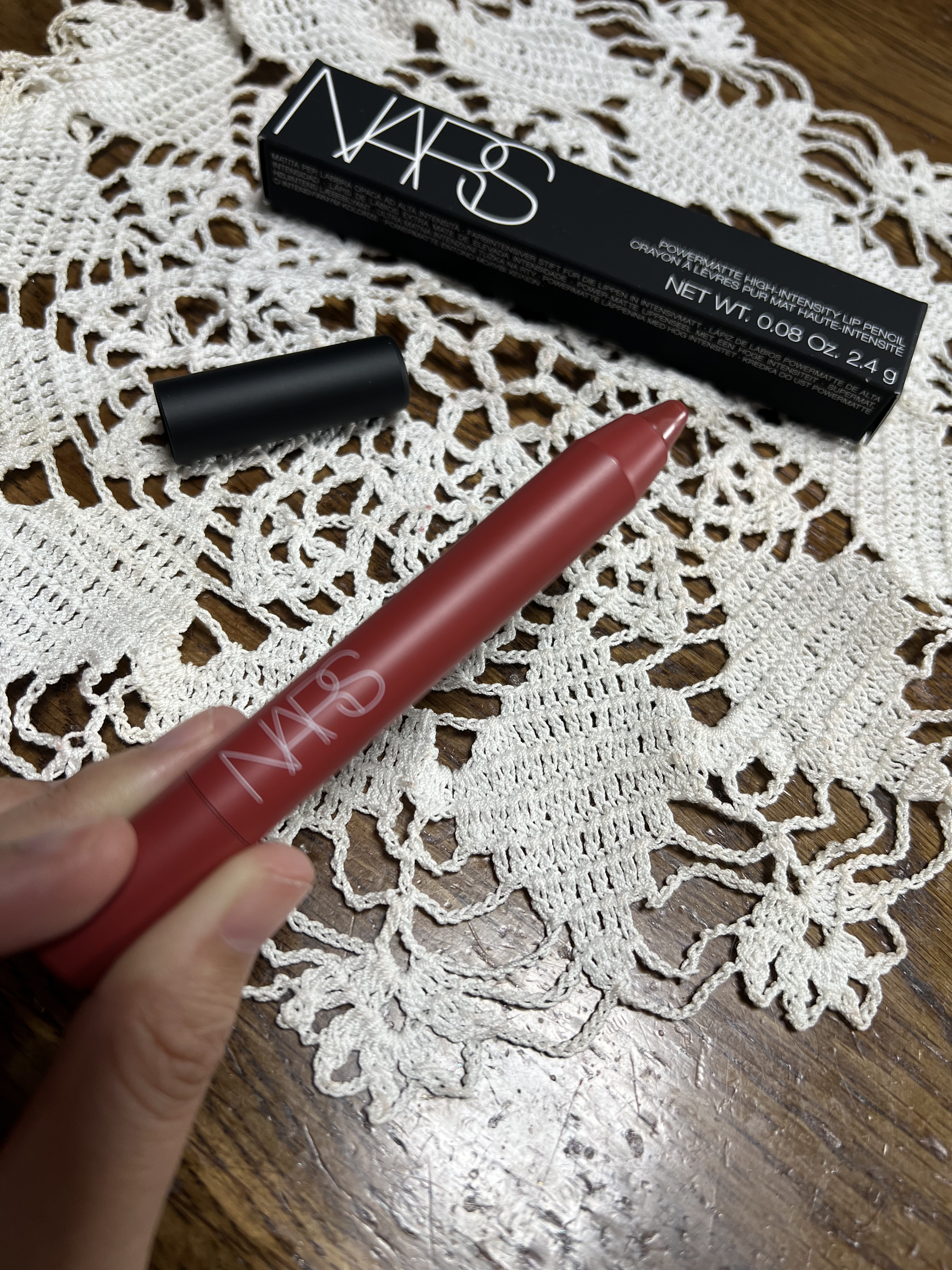パワーマット ハイインテンシティ リップペンシル/NARS/口紅を使ったクチコミ（3枚目）