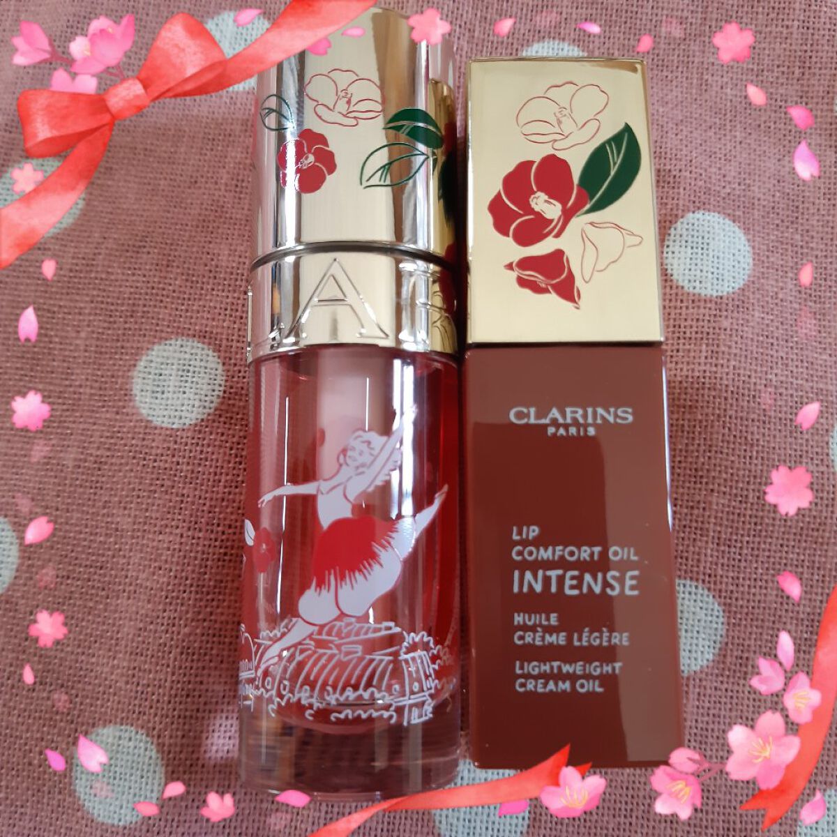 コンフォート リップオイル インテンス/CLARINS/リップグロスを使ったクチコミ(1枚目)