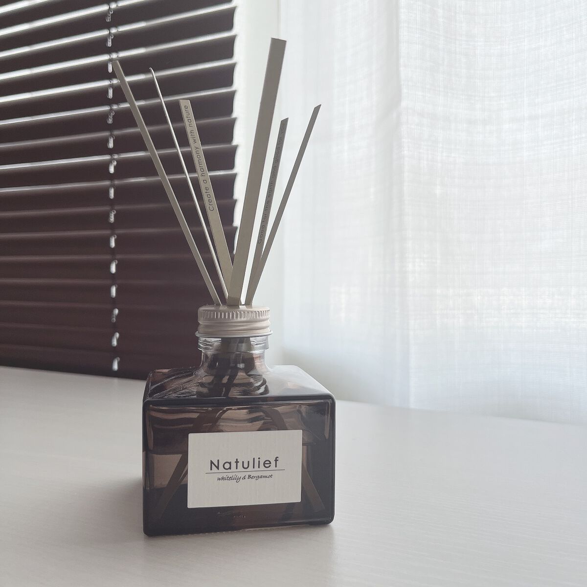 消臭力 Natulief 玄関・リビング用 リードディフューザー/消臭力/ルームフレグランスを使ったクチコミ(4枚目)