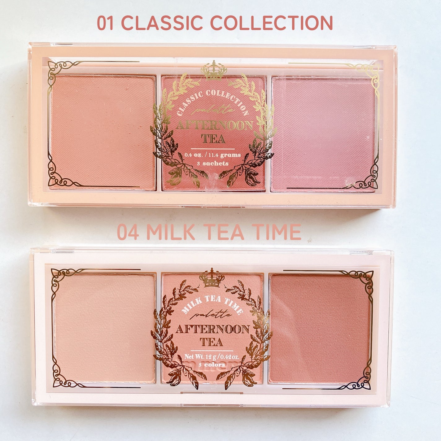 アイム アフタヌーンティー チークパレット/i’m meme/パウダーチークを使ったクチコミ(4枚目)