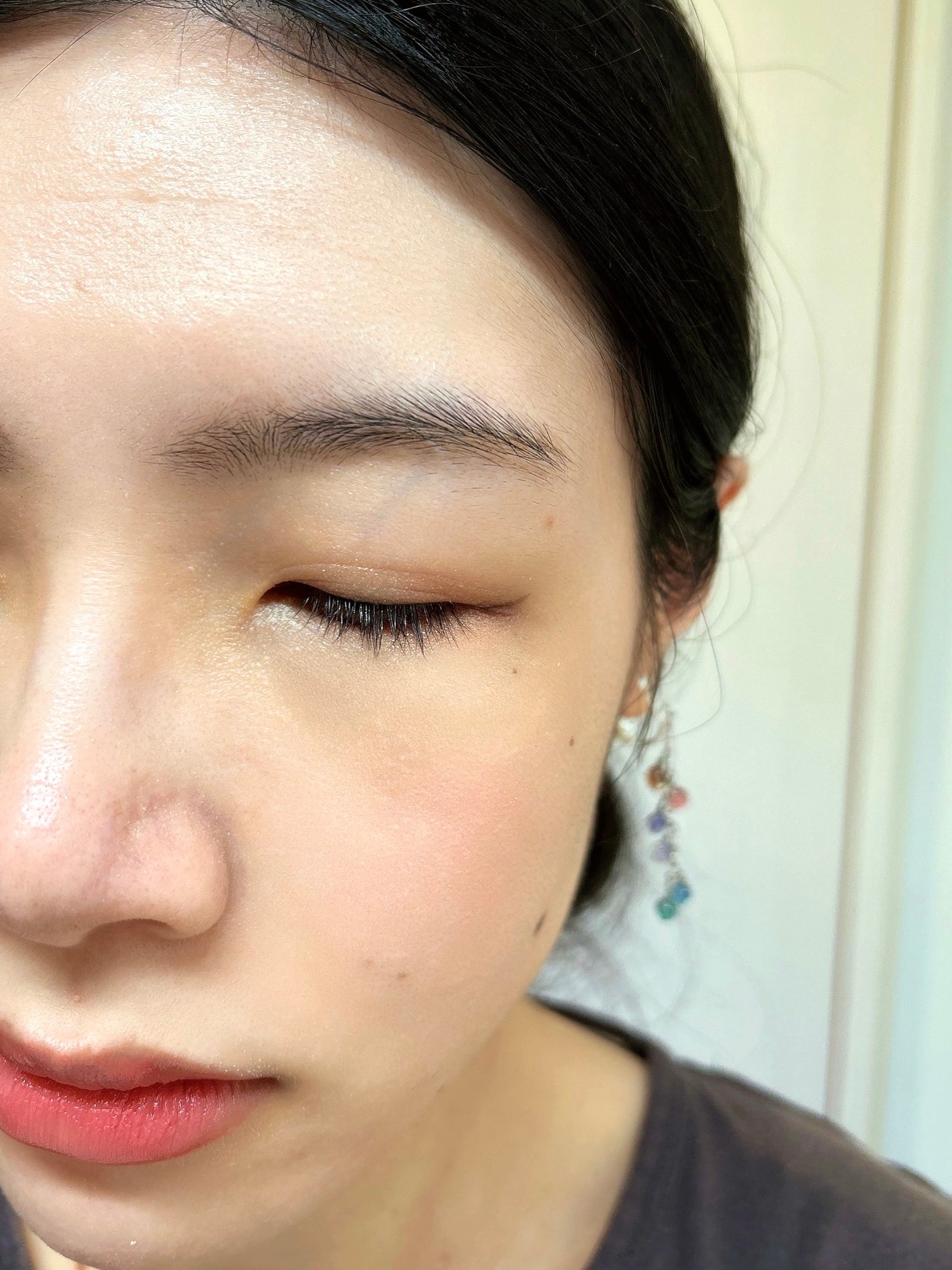 clover on LIPS 「今日のメイク着けてるイヤリングは自作です#sopo#sopo_..」(2枚目)