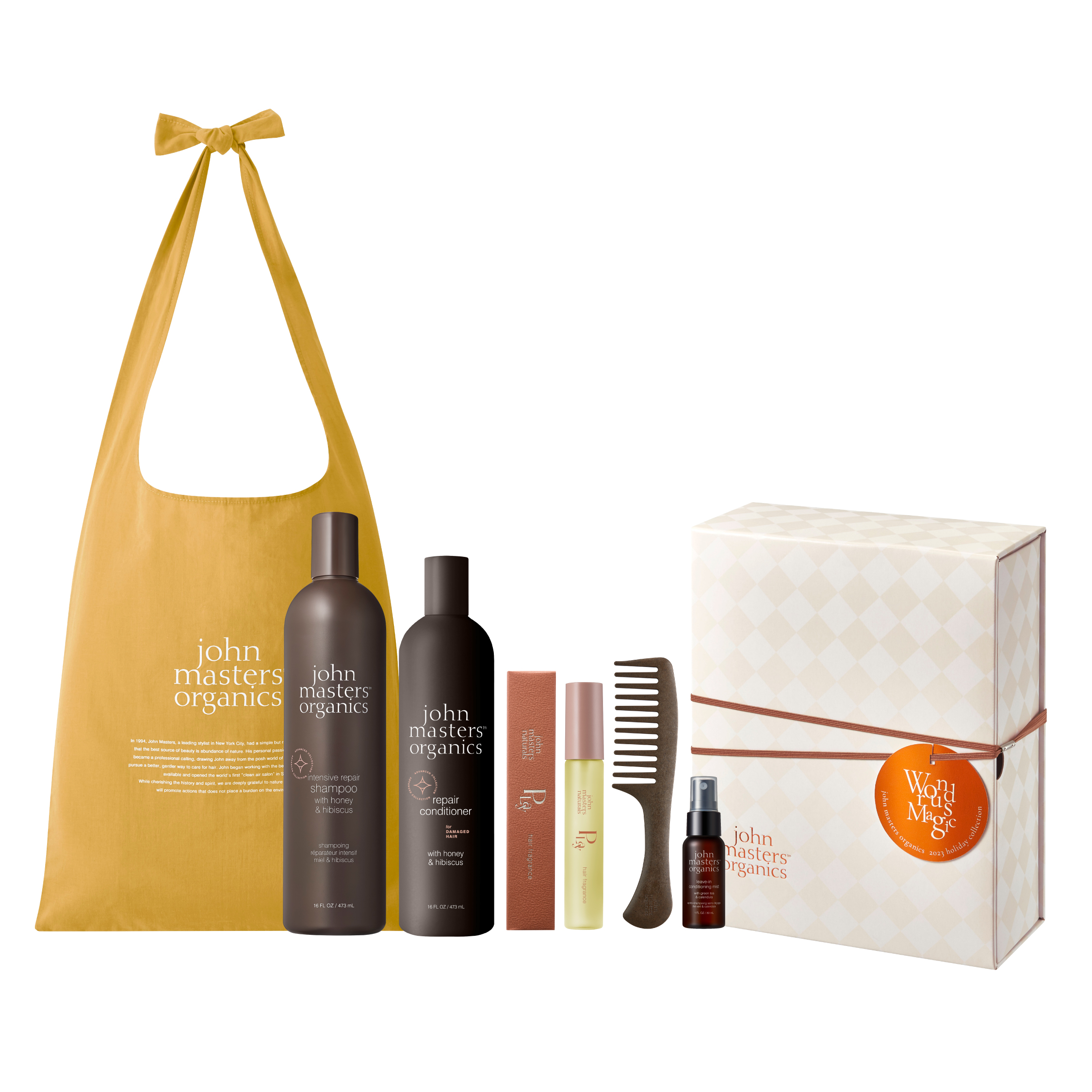 john masters organics premium hair care coffret 〈deluxe〉
