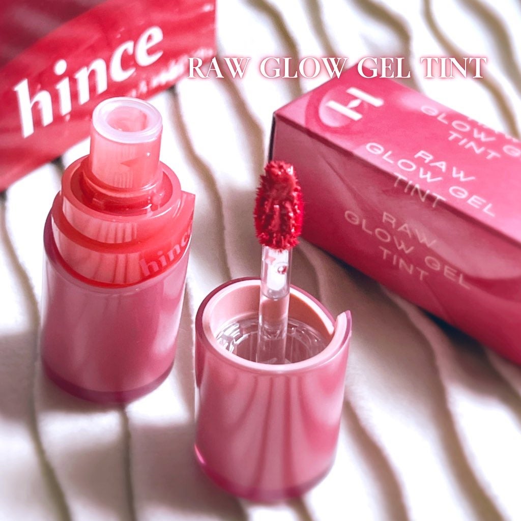 ロウグロウジェルティント/hince/リップティントを使ったクチコミ(2枚目)