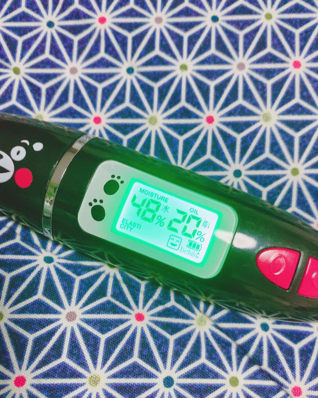 美ルル スキンチェッカー/belulu/美顔器・マッサージを使ったクチコミ（2枚目）