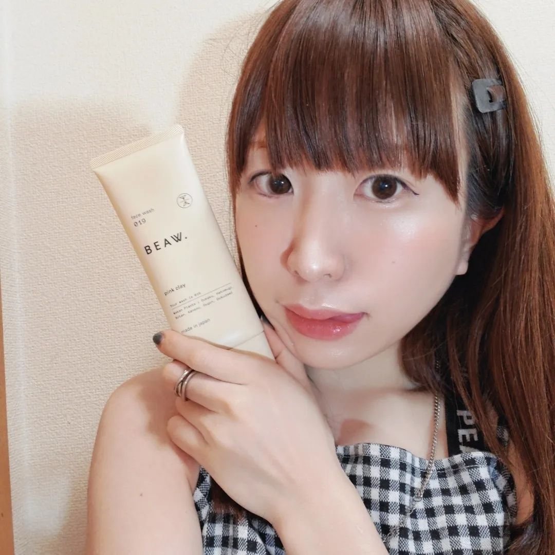 フェイスウォッシュ019 ピンククレイ/BEAW./洗顔フォームを使ったクチコミ（3枚目）