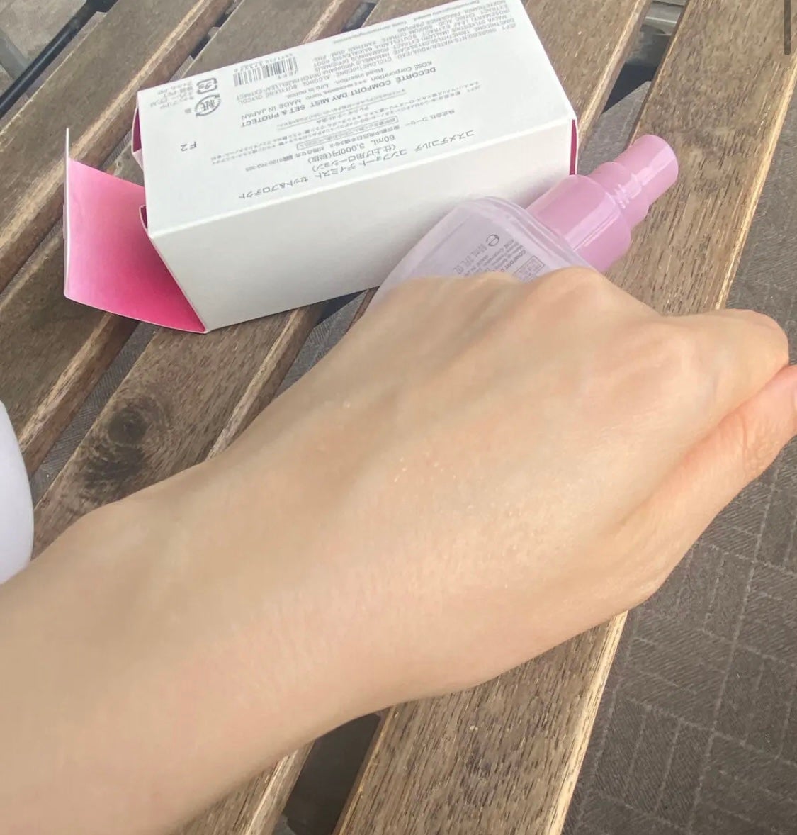 コンフォート デイミスト セット&プロテクト/DECORTÉ/ミスト状化粧水を使ったクチコミ(3枚目)