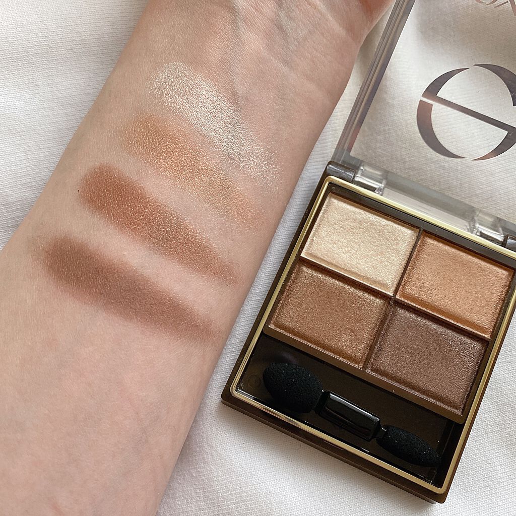 スキニーリッチシャドウ/excel/アイシャドウパレットを使ったクチコミ(3枚目)