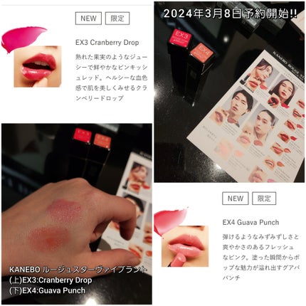 ルージュスターヴァイブラント/KANEBO/口紅を使ったクチコミ(7枚目)