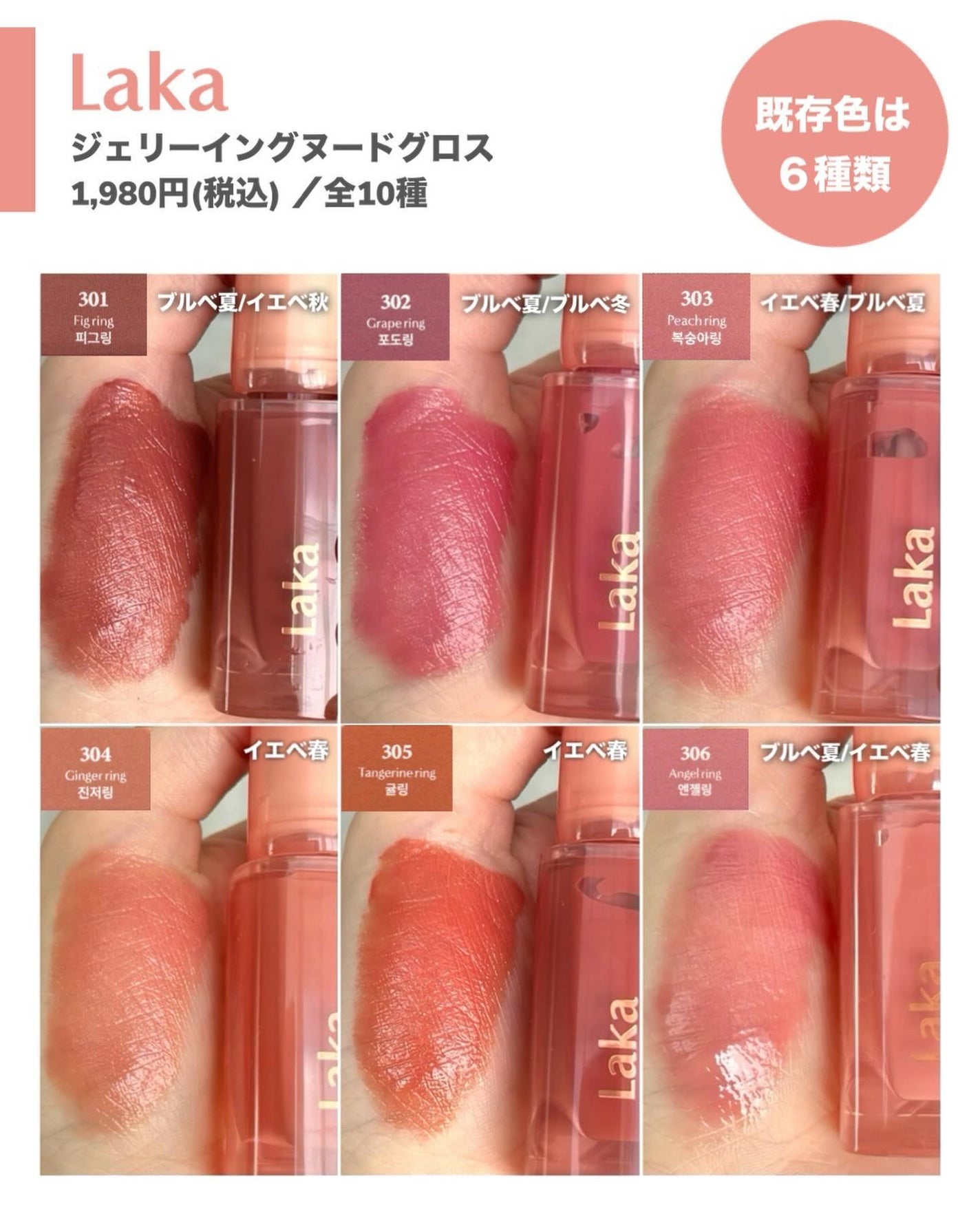 ジェリーイングヌードグロス/Laka/リップグロスを使ったクチコミ(5枚目)