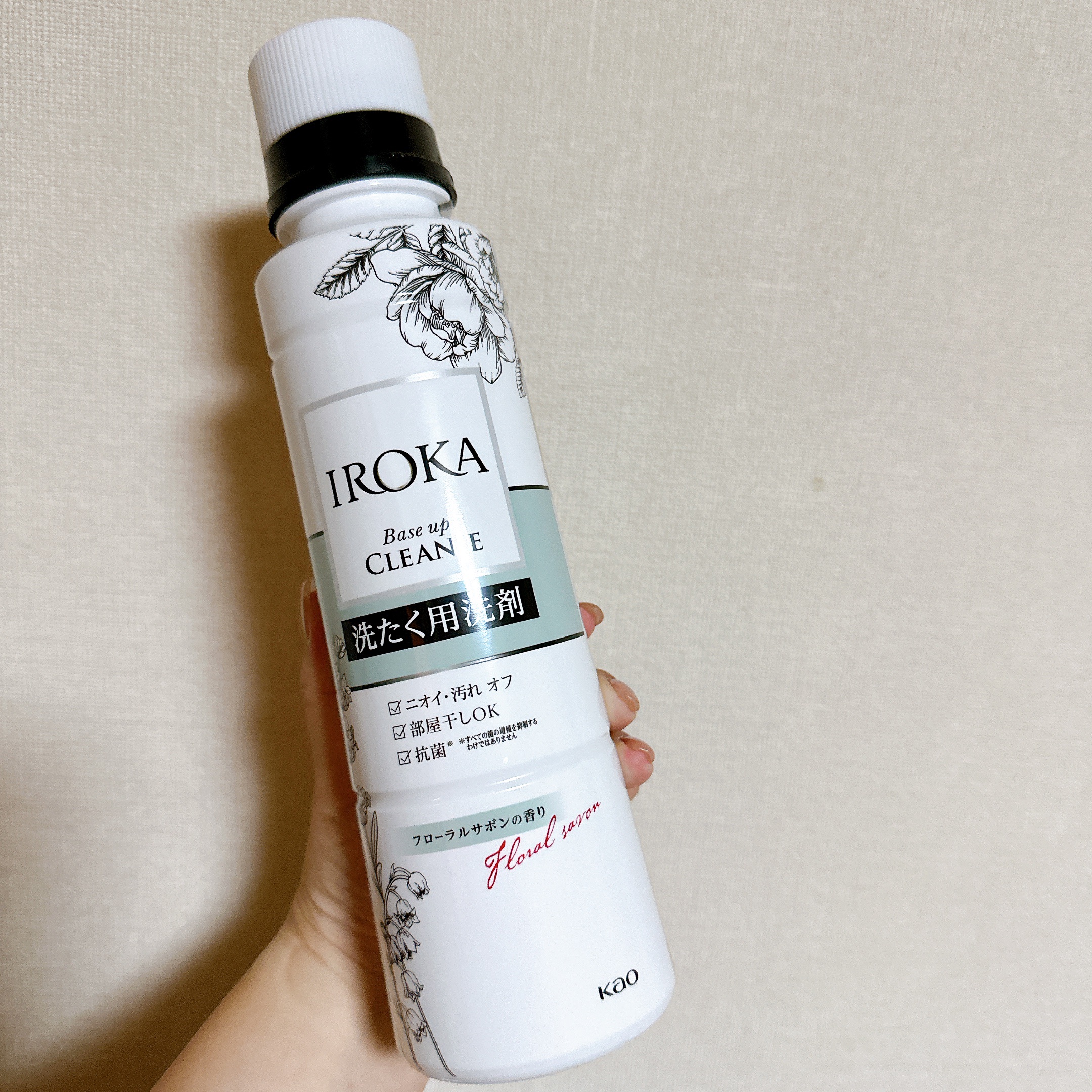 フレア フレグランス IROKA ベースアップクレンズ/IROKA/洗濯洗剤を使ったクチコミ（1枚目）
