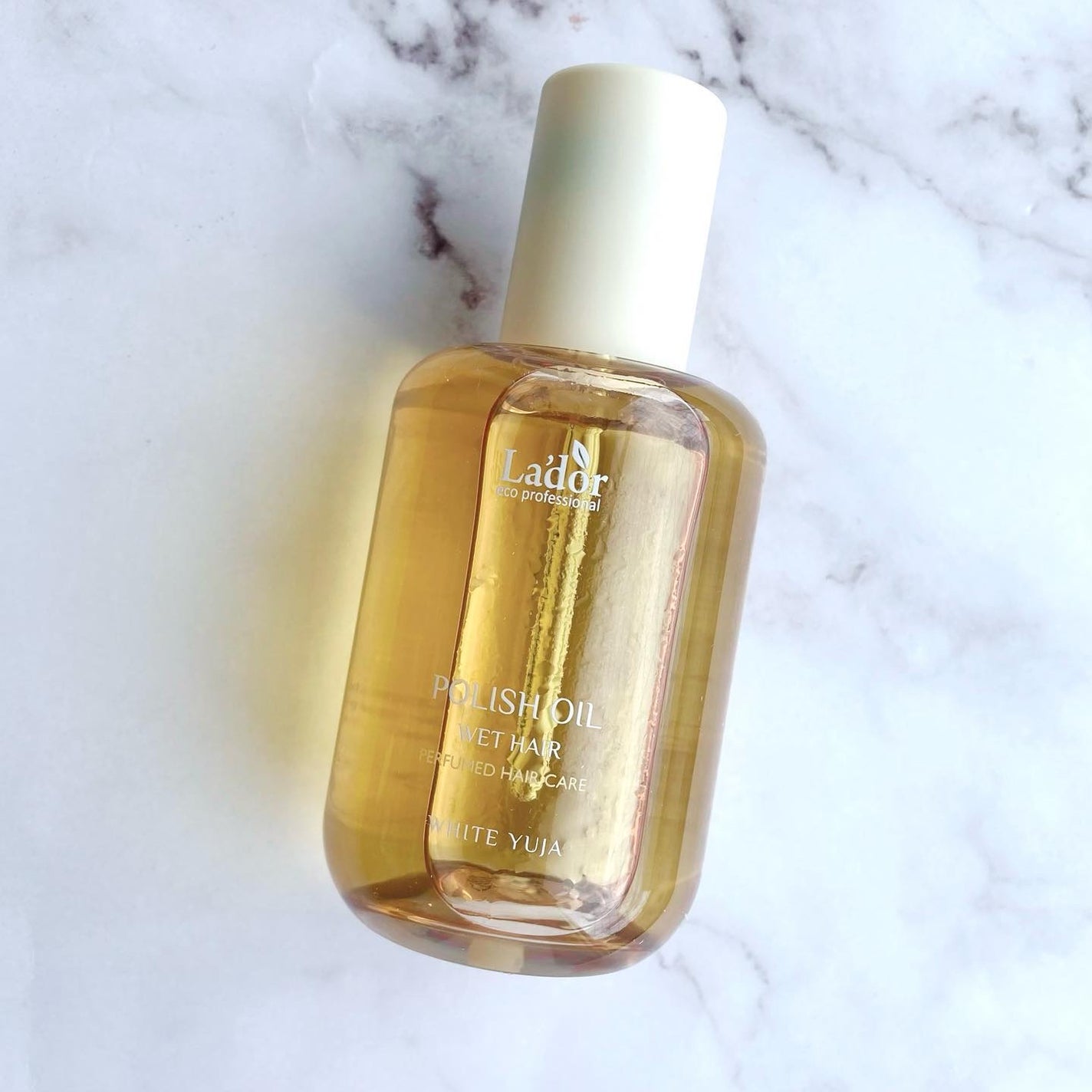 ポリッシュオイル_ホワイトユズ/La'dor/ヘアオイルを使ったクチコミ(1枚目)
