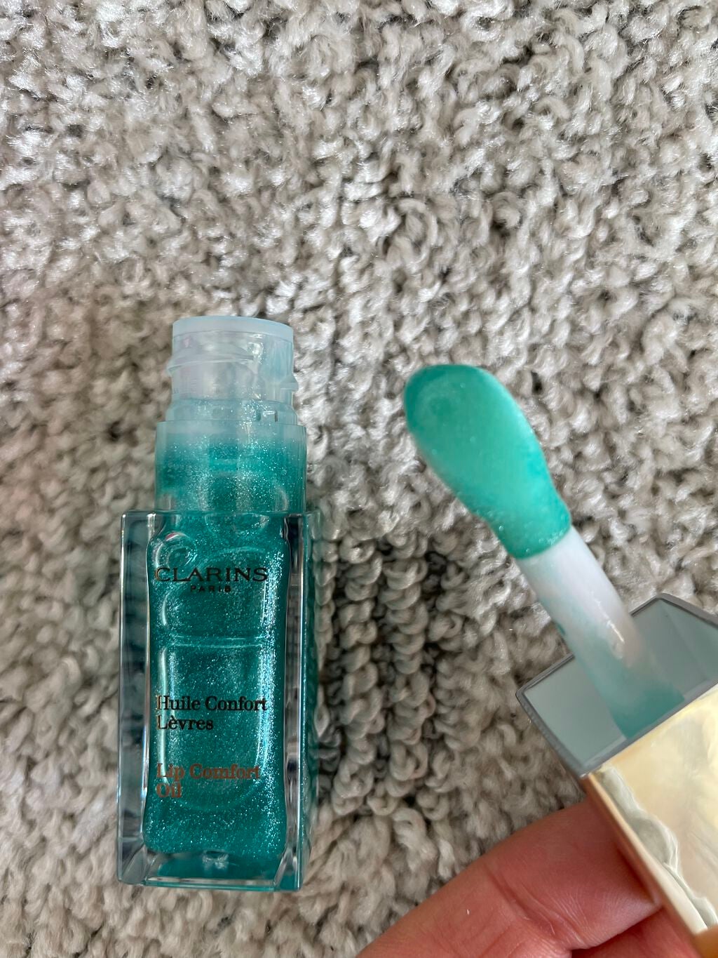 コンフォート リップオイル /CLARINS/リップグロスを使ったクチコミ(2枚目)