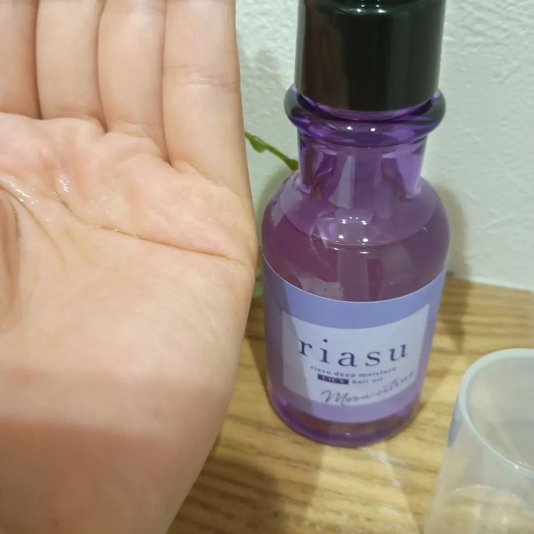 リアス ディープ モイスチャー シカ ヘアオイル/riasu/ヘアミルクを使ったクチコミ(3枚目)