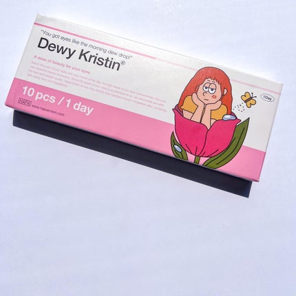 Dewy Kristin/Hapa kristin/カラーコンタクトレンズを使ったクチコミ(5枚目)