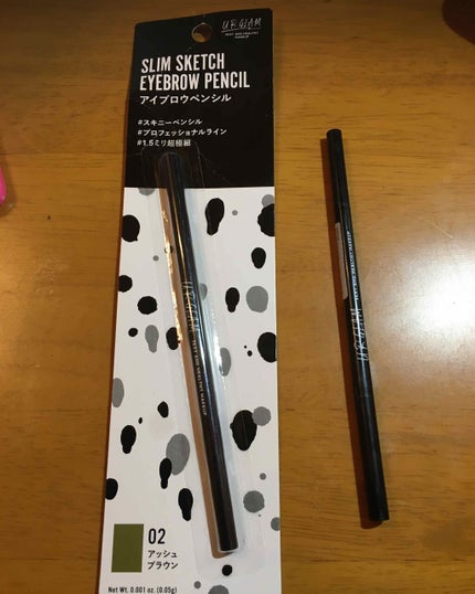 スリムスケッチアイブロウペンシル/U R GLAM/アイブロウペンシルを使ったクチコミ(1枚目)
