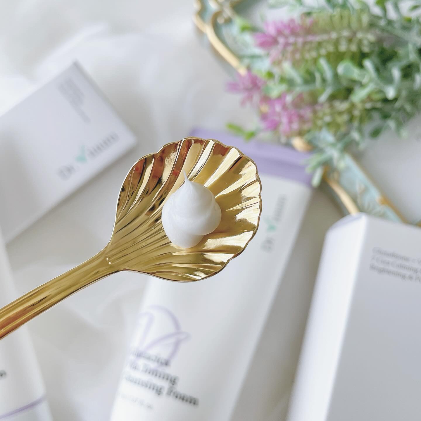 グルタシカ Aサンクリーム/Dr.Viuum/日焼け止めクリームを使ったクチコミ（3枚目）