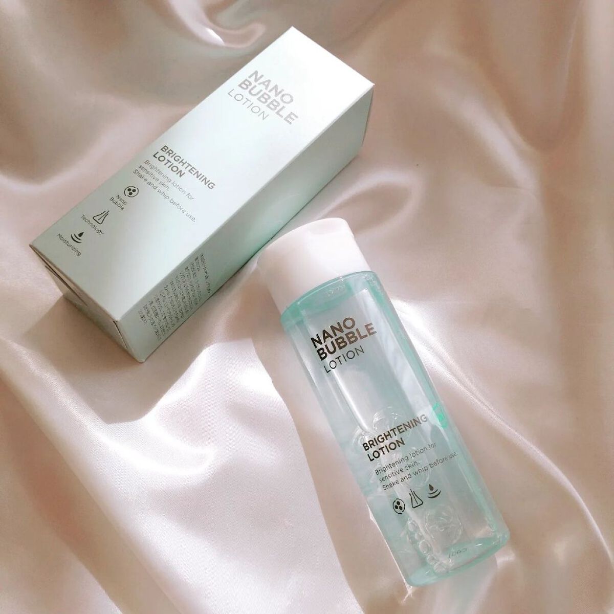 薬用W・ナノバブルホワイトローション 本体 110ml/ホワイピュア/化粧水を使ったクチコミ（2枚目）