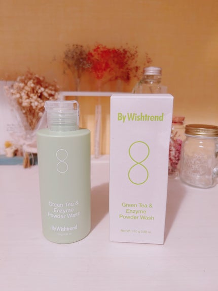 グリーンティー&エンザイムパウダーウォッシュ/By Wishtrend/洗顔パウダーを使ったクチコミ(1枚目)