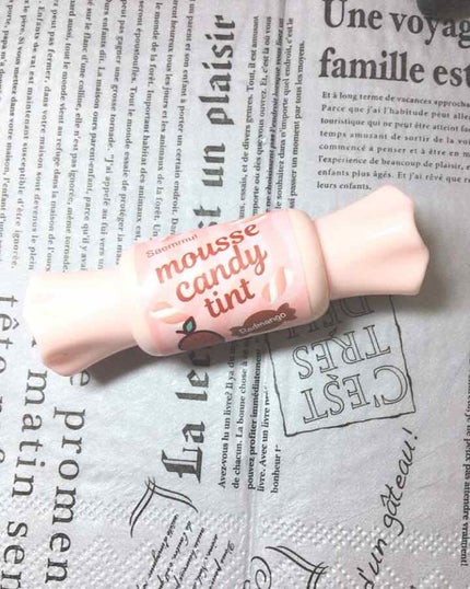 ムース キャンディー ティント/the SAEM/リップティントを使ったクチコミ(1枚目)