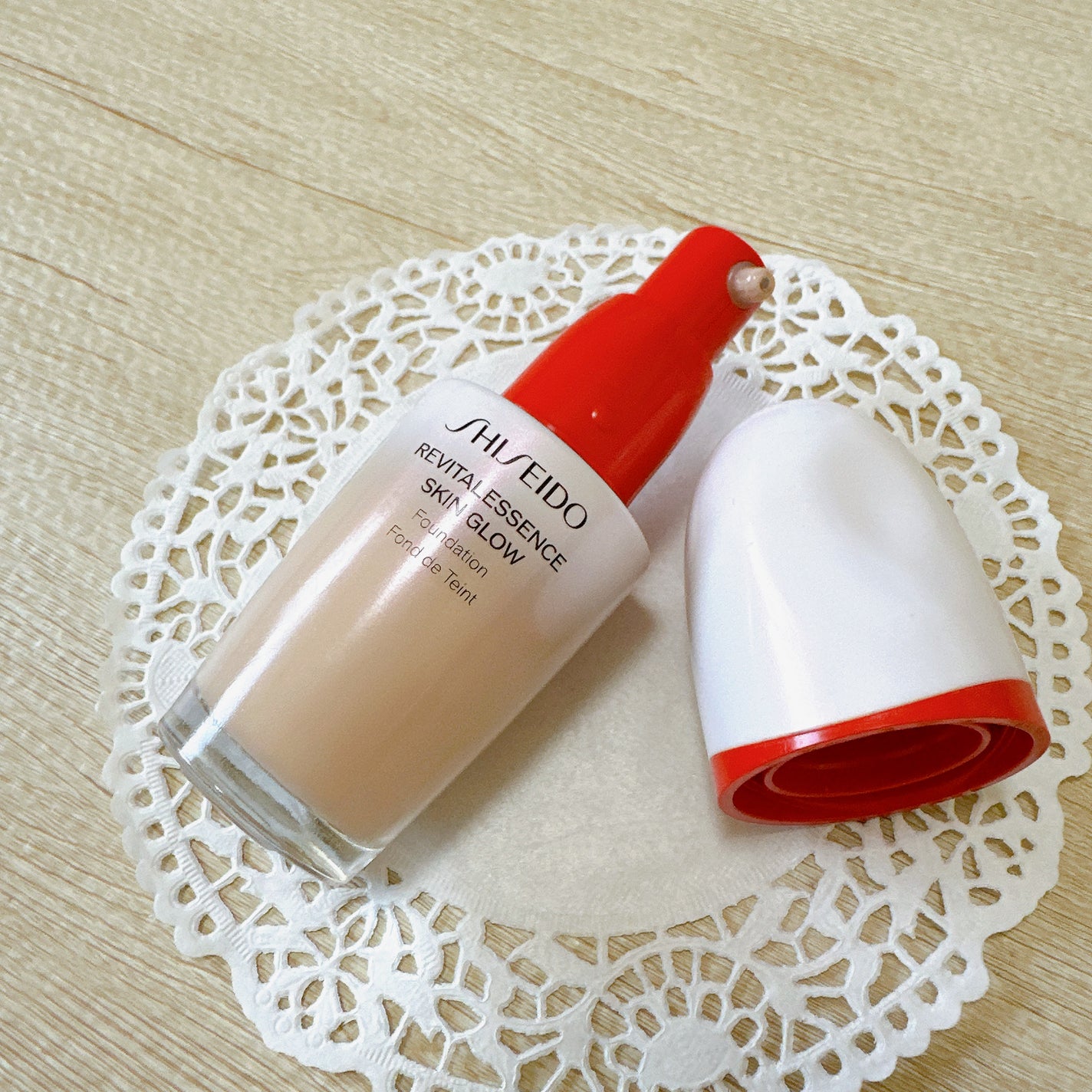 エッセンス スキングロウ ファンデーション/SHISEIDO/リキッドファンデーションを使ったクチコミ(4枚目)