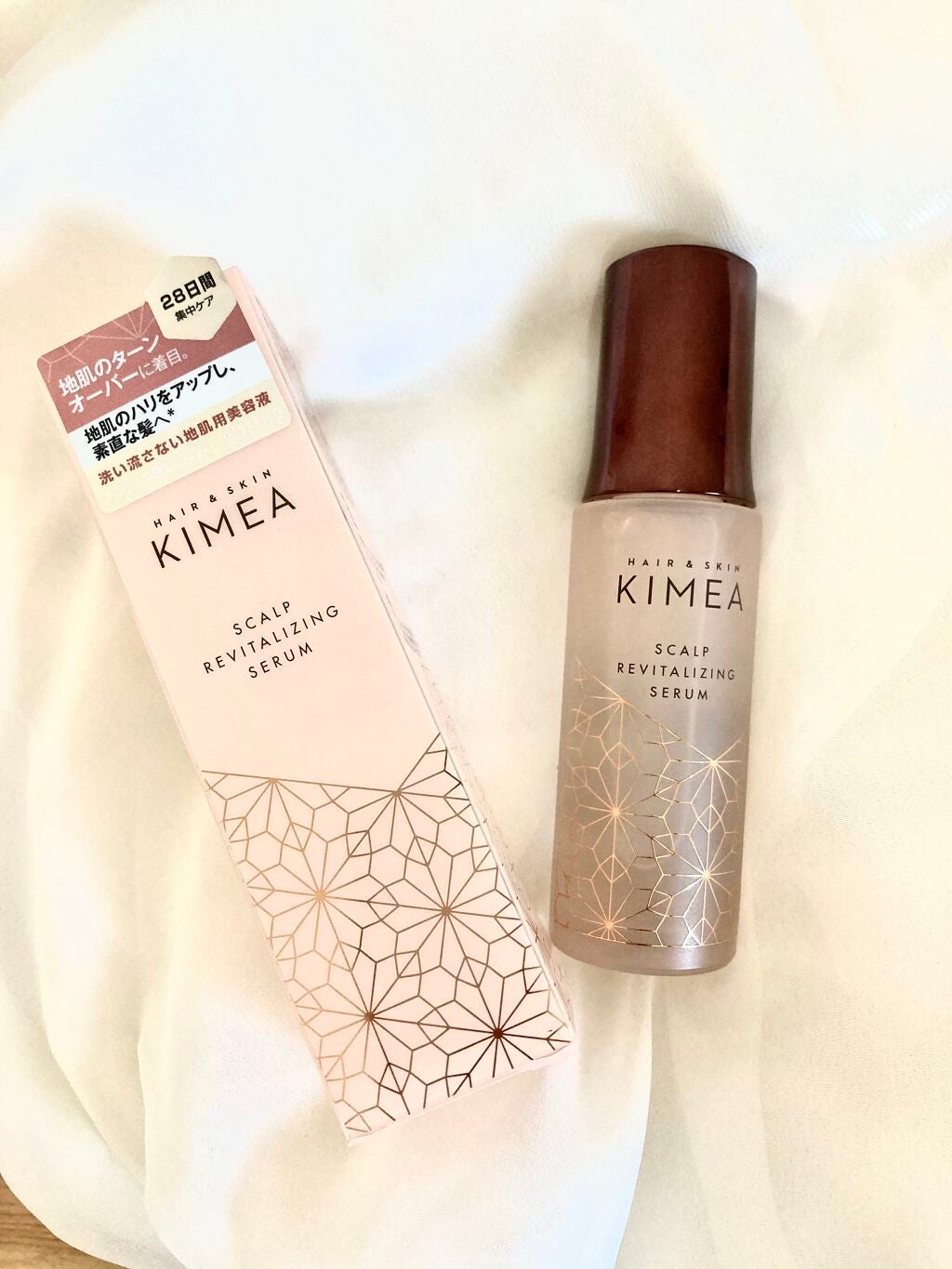 スカルプ リバイタライジングセラム/ヘア&スキン キメア/頭皮ローションを使ったクチコミ(1枚目)