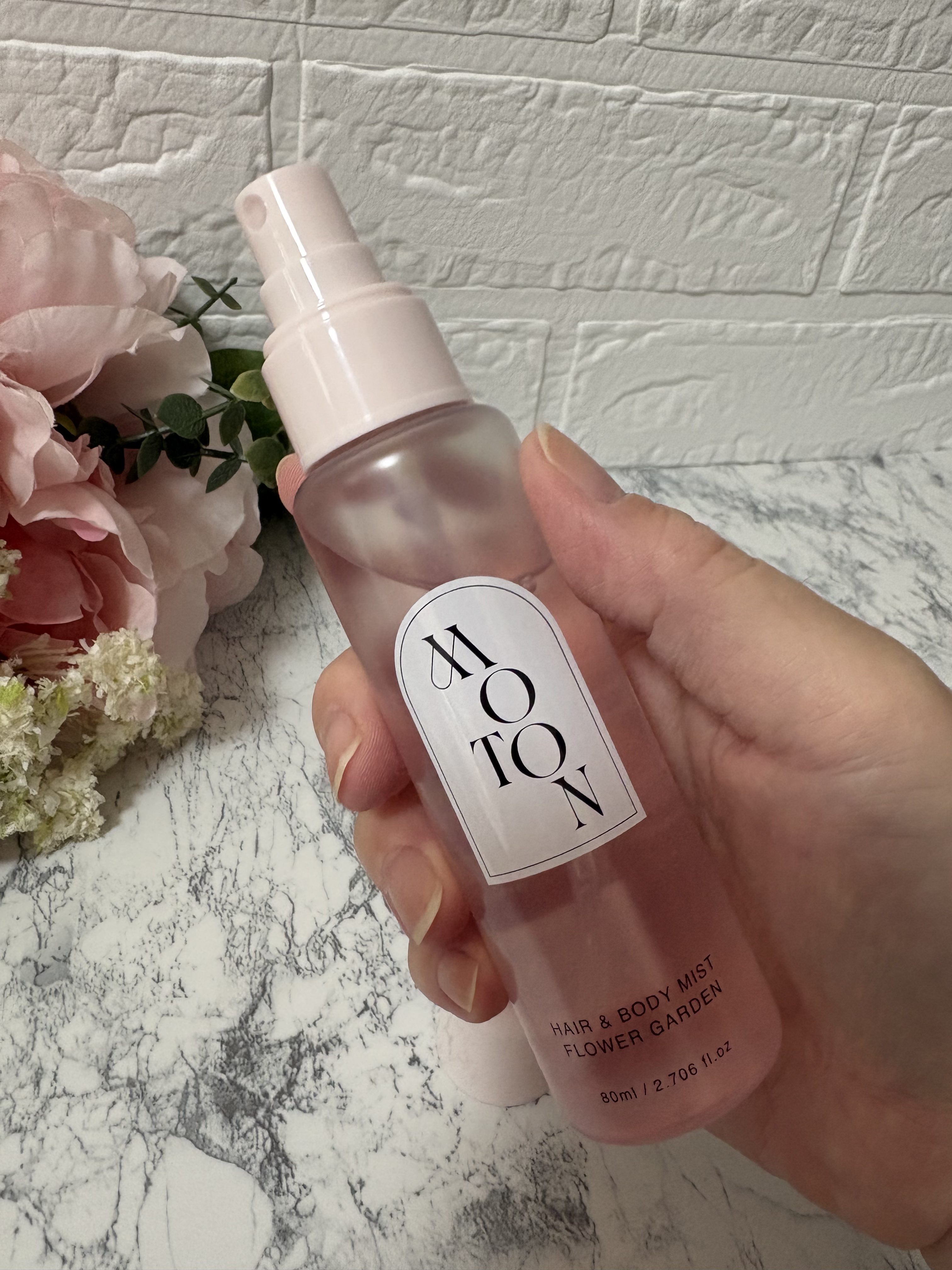 MOTON ヘア&ボディミスト フラワーガーデン/MOTON/香水(レディース)を使ったクチコミ（3枚目）