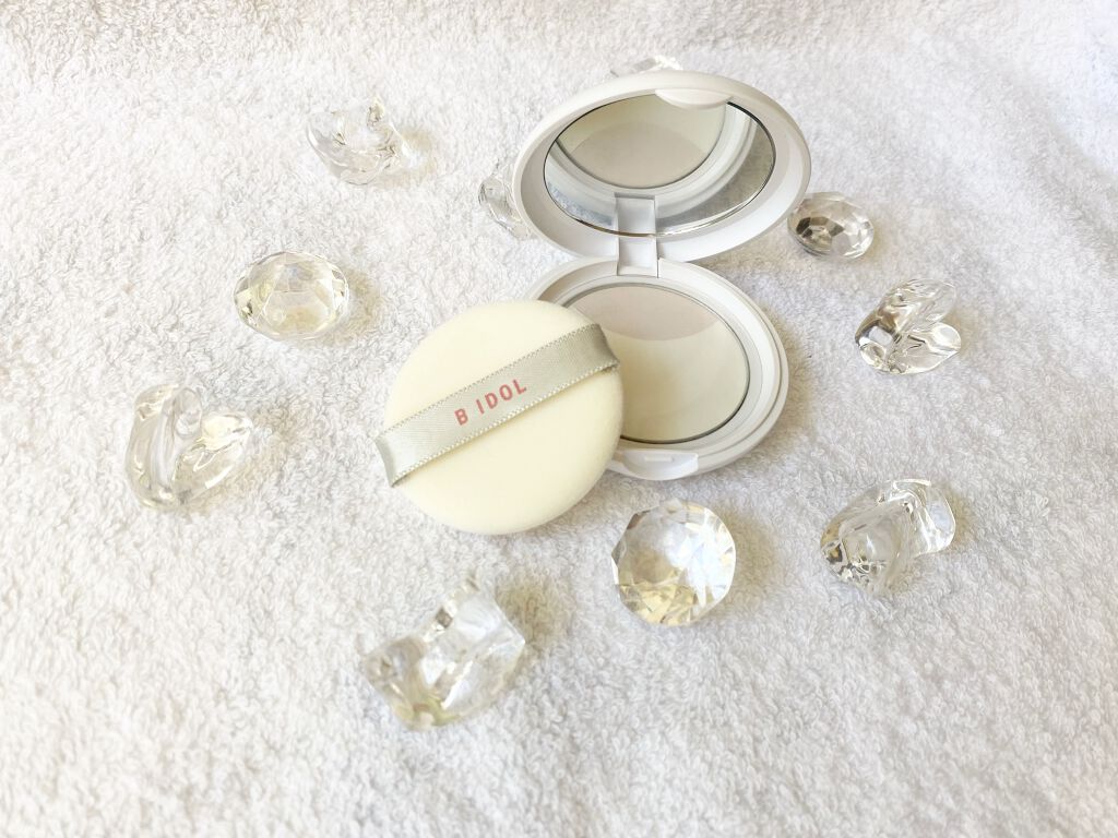 アプリ肌パウダー/b idol/プレストパウダーを使ったクチコミ（2枚目）