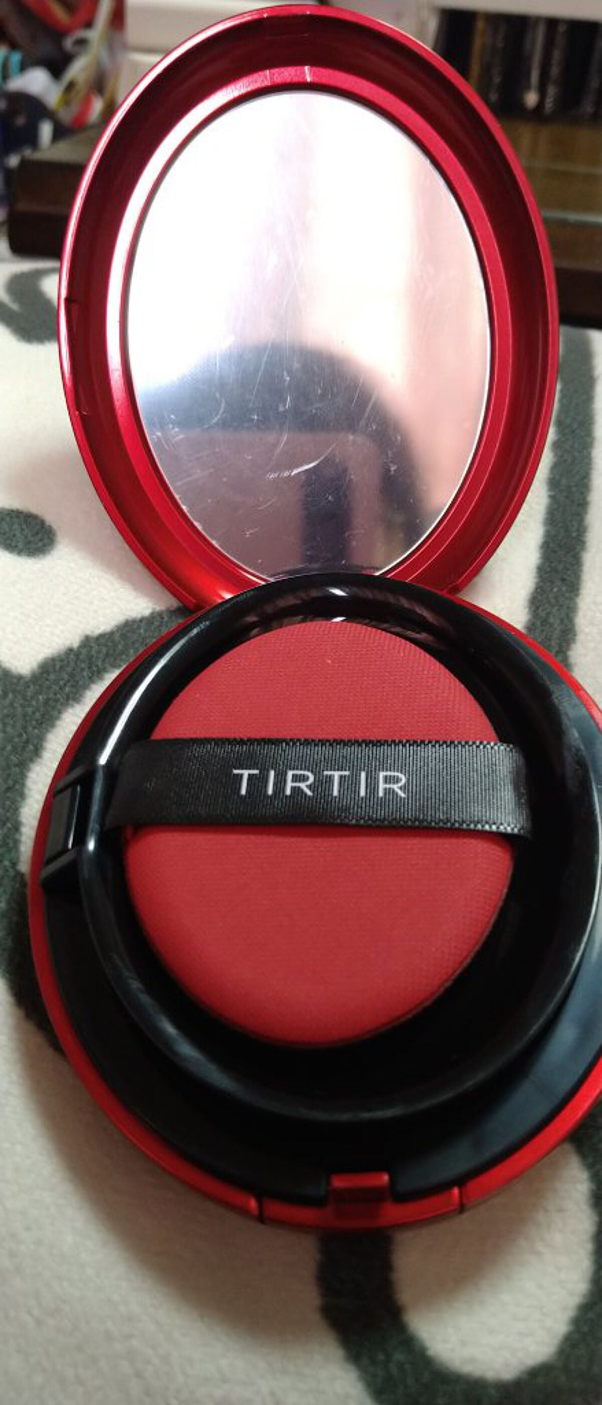 マスク フィット レッド クッション/TIRTIR(ティルティル)/クッションファンデーションを使ったクチコミ(2枚目)