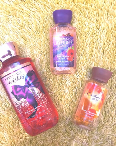 SHOWER GEL／French Lavender & Honey/BATH&BODY WORKS/ボディソープを使ったクチコミ（1枚目）