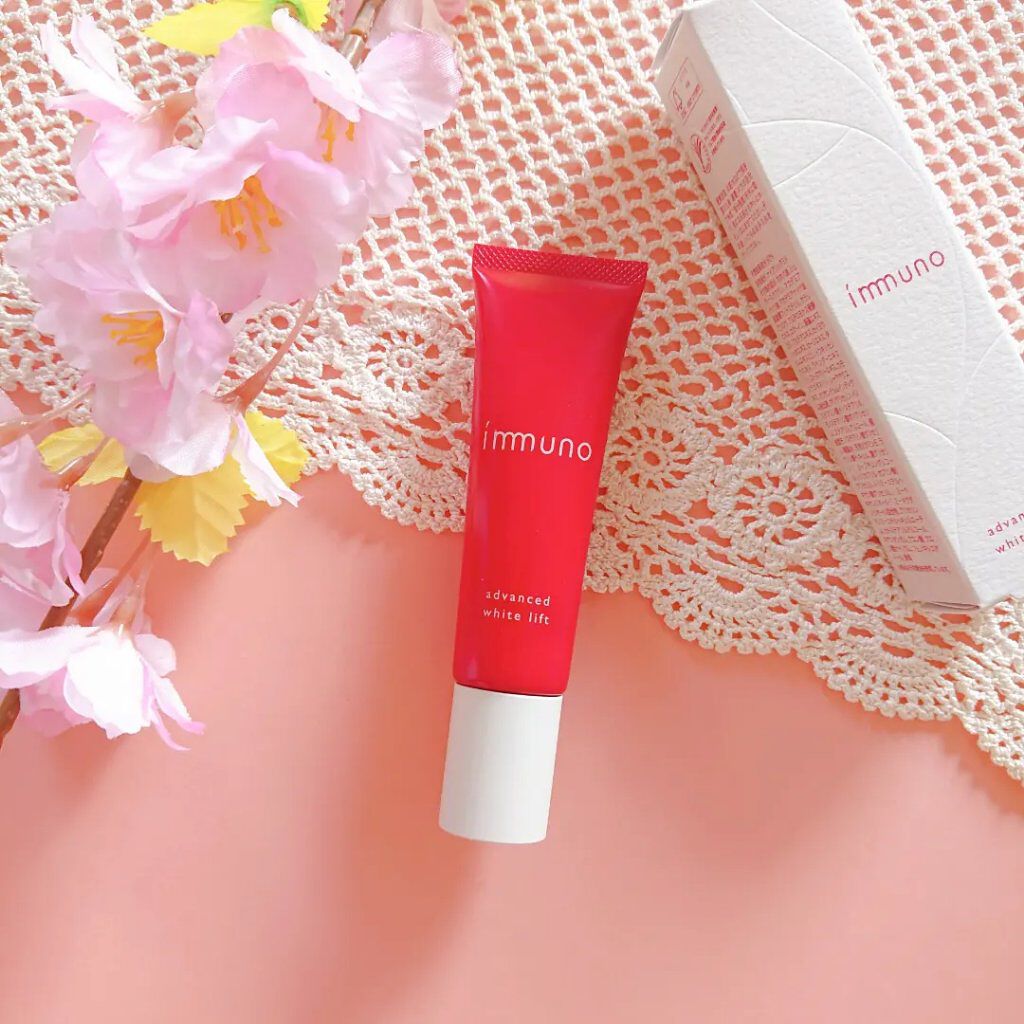  アドバンスド ホワイトリフト /immuno/フェイスクリームを使ったクチコミ（1枚目）