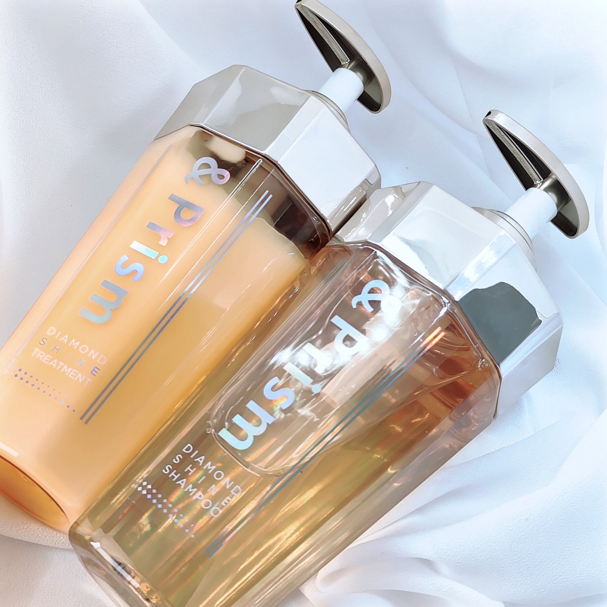 &Prism DIAMOND SHINE シャンプー/ヘアトリートメントのクチコミ「&Prism DIAMOND SHINE 
シャンプー／ヘアトリートメント

パールエキス*1.....」（1枚目）