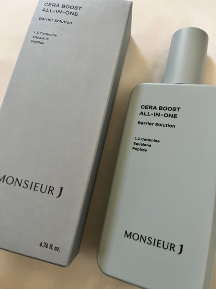CERA BOOST ALL-IN-ONE/MONSIEUR J/オールインワン化粧品を使ったクチコミ(1枚目)