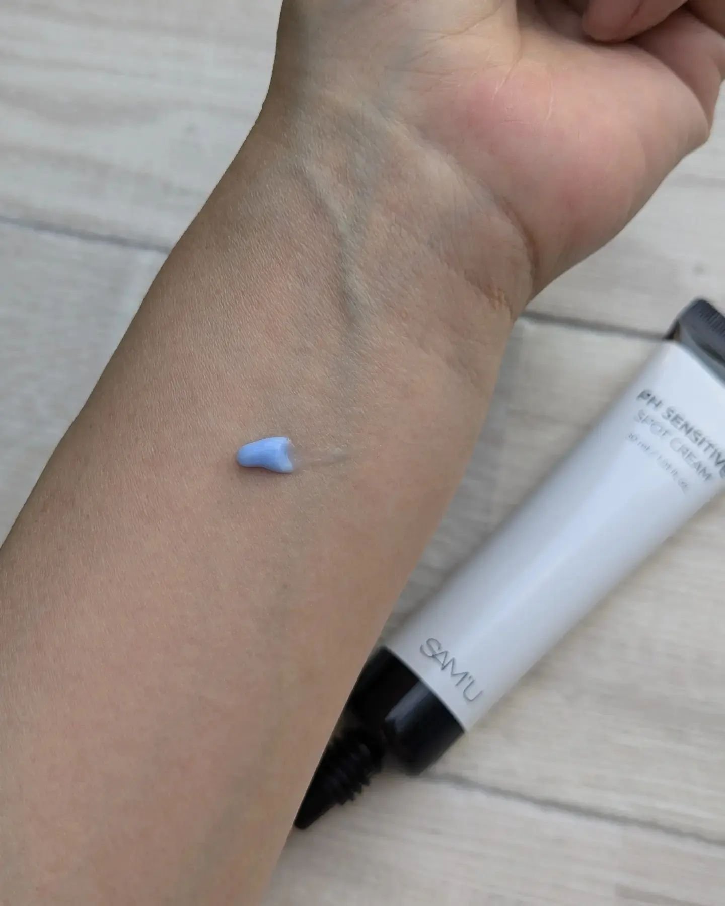 PHセンシティブスポットクリーム/SAM'U/フェイスクリームを使ったクチコミ（2枚目）