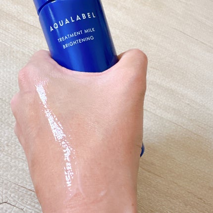 トリートメントミルク(ブライトニング)とてもしっとり/アクアレーベル/乳液を使ったクチコミ(6枚目)