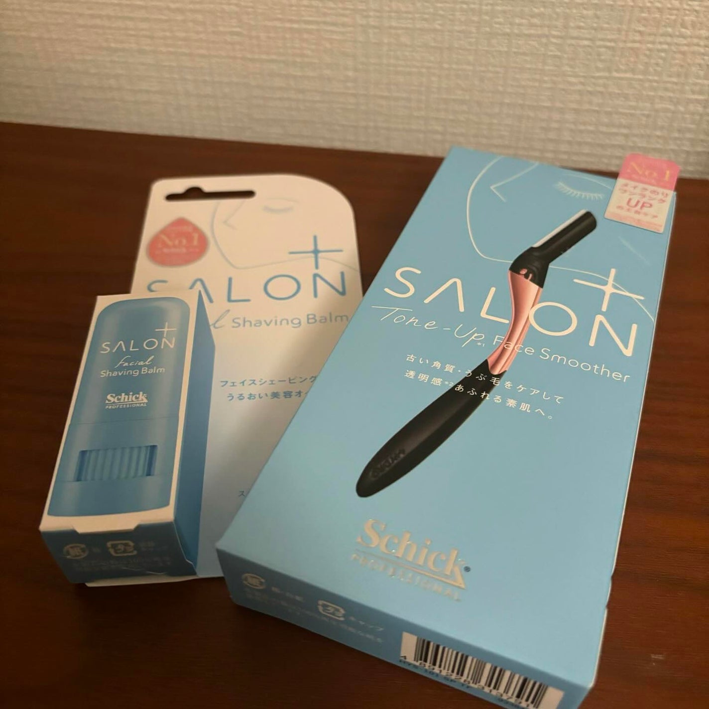 サロンプラス トーンアップ フェイススムーサー ホルダー(刃付き)/サロンプラス/シェーバーを使ったクチコミ(1枚目)