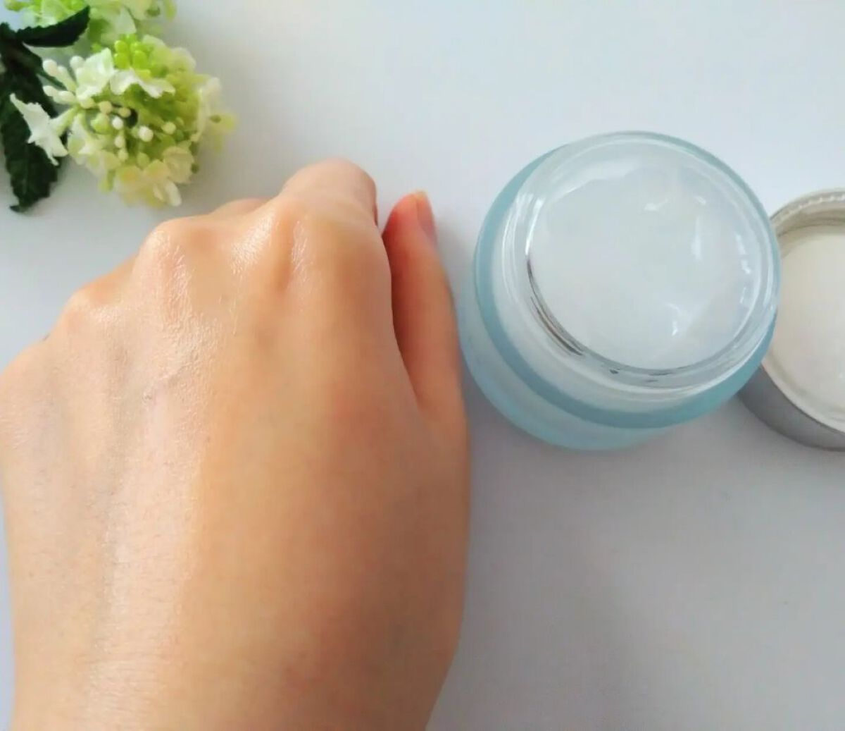 ハイドラアンプルクリーム/9Wishes/フェイスクリームを使ったクチコミ（3枚目）