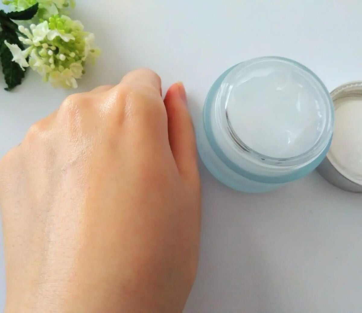 ハイドラアンプルクリーム/9Wishes/フェイスクリームを使ったクチコミ(3枚目)