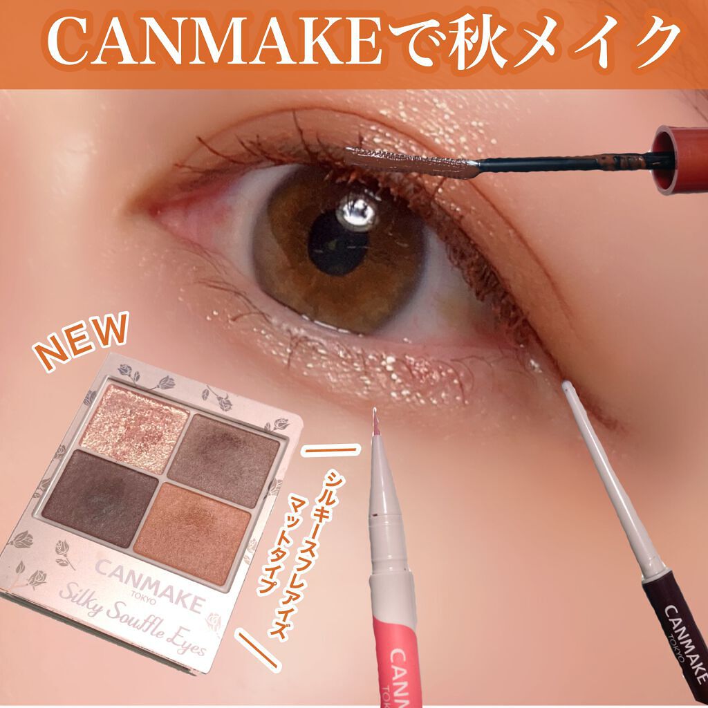 シルキースフレアイズ（マットタイプ）/キャンメイク/アイシャドウパレットを使ったクチコミ（1枚目）
