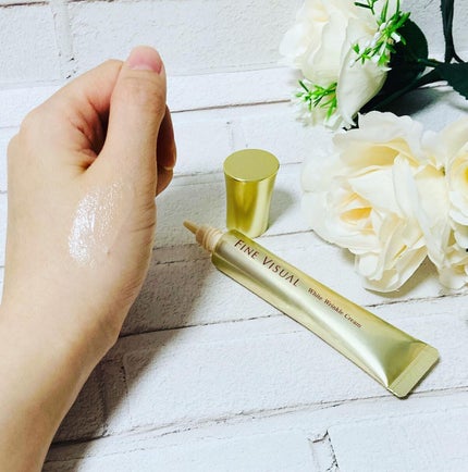 ファインビジュアル ホワイトリンクルクリーム /フェヴリナ/フェイスクリームを使ったクチコミ(4枚目)