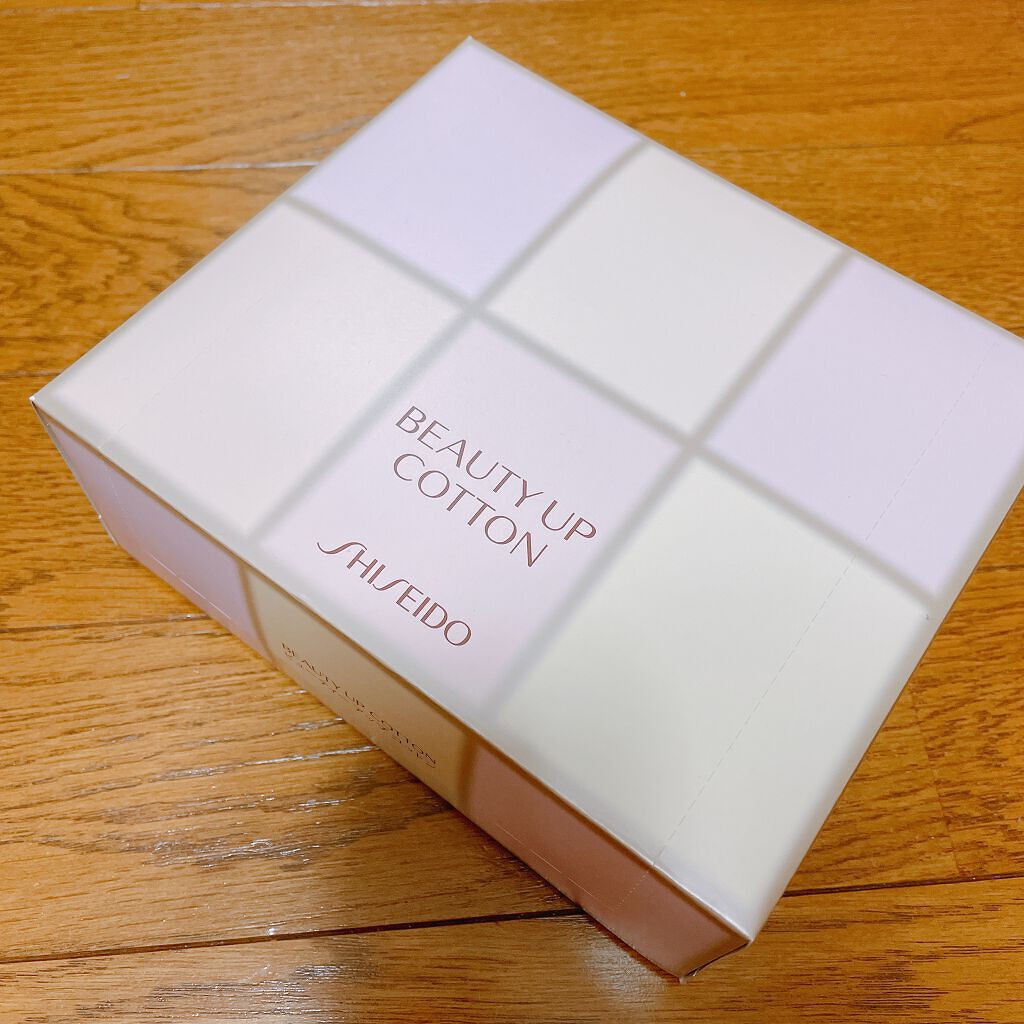 ビューティーアップコットン G/SHISEIDO/コットンを使ったクチコミ(1枚目)