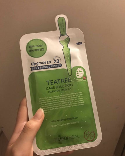 ティーツリーケア ソリューション エッセンシャルマスクEX/MEDIHEAL/シートマスク・パックを使ったクチコミ(1枚目)