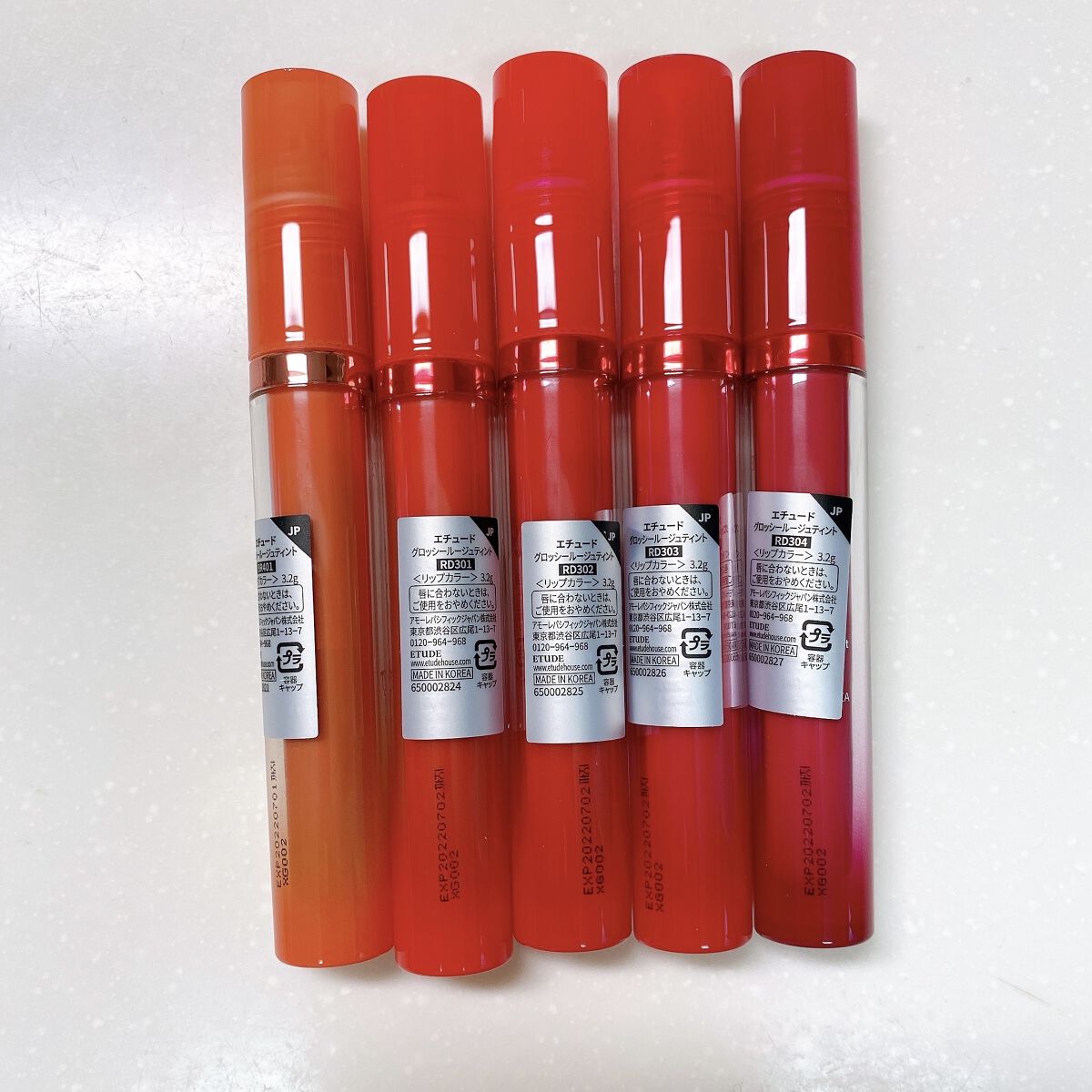 グロッシールージュティント/ETUDE/リップグロスを使ったクチコミ（3枚目）